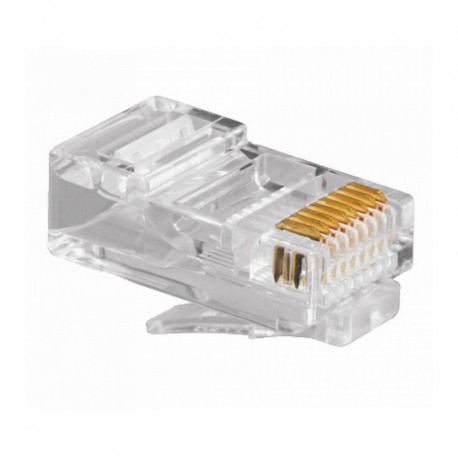 Lote 25 X Rj45 8 Pines Conector Ethernet