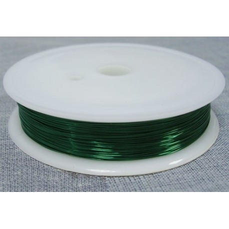 40m Cable Wire Wrapping Unifilar Esmaltado Verde 0.5mm Itytag