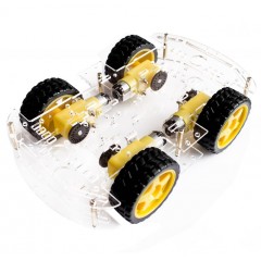 Kit Chasis Auto Robot 4wd Con Encoder Motor Tt  Itytarg