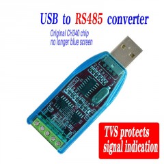 Conversor Adaptador Rs485 Usb 2.0 Proteccion Tvs Industrial Ch340  Itytarg