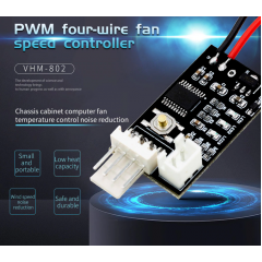 Controlador Pwm Velocidad Cooler Fan Ventilador 12v Itytarg