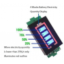 Display Led Indicador Porcentual Nivel Bateria Lipo 4s 16.8v 100% Color Azul Itytarg
