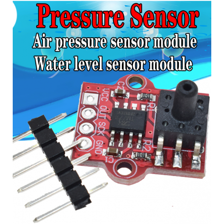Sensor De Presion Barometrica 0-40kpa 3.3v A 5v Itytarg
