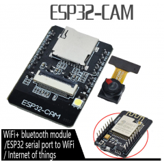 Esp32-cam Esp-32s Módulo Wifi Cam Placa De Desarrollo 5 V Bluetooth Camara Ov2640  Itytarg