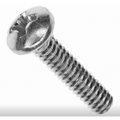10 X Tornillo Acero Rosca 6-32 Largo Total 18.2mm Phillips Tipo Pms  Itytarg