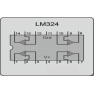 Lm324 Lm324n Amplificador Operacional Dip14 Itytarg