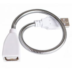 Cable Extension Usb A Macho Hembra 30cm Cubierta Metalica Flexible Notebook  Itytarg