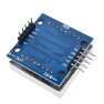 Panel Matriz 8x8 Display Max7219  Azul S/cable Arduino Itytarg