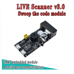 Live Scanner V3.0 Salida Dual Uart Serie Y Teclado Codigo Barra Y Qr Itytarg