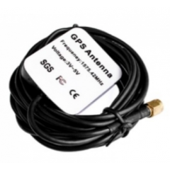Antena Gps Magnética Activa C/lna Cable 3m 3v A 5v Modelo: 071 Itytarg