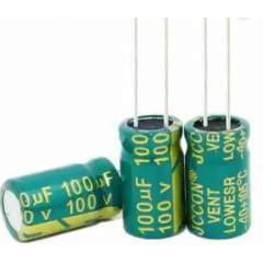 Capacitor Electrolitico 100uf X 100v 105 Grados Low Esr  Itytarg