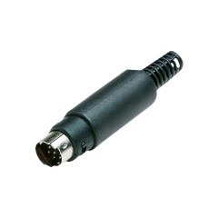 Conector Macho Mini Din 8 Pines Tipo Md-80  Itytarg