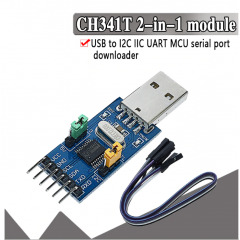 Ch341t Modulo Conversor Usb I2c Uart 2 En 1 3.3v O 5v  Itytarg