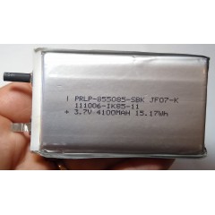 Bateria Celda Lipo Recargable 3.7v 4100mah / Carga 4.2v Prismatica 77x47x8mm 15.17wh Itytarg