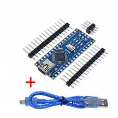 Arduino Nano V3.0 Atmega328p Usb Ch340 Sin Soldar C/cable Itytarg