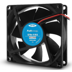 Cooler Fan Ventilador 12v 0.14a 80x80x25 1.7w  Con Ruleman Conector Molex Pc Fullenergy Itytarg
