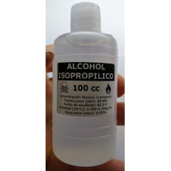 Alcohol Isopropilico De Alta Pureza Mini Botella 100cc Itytarg