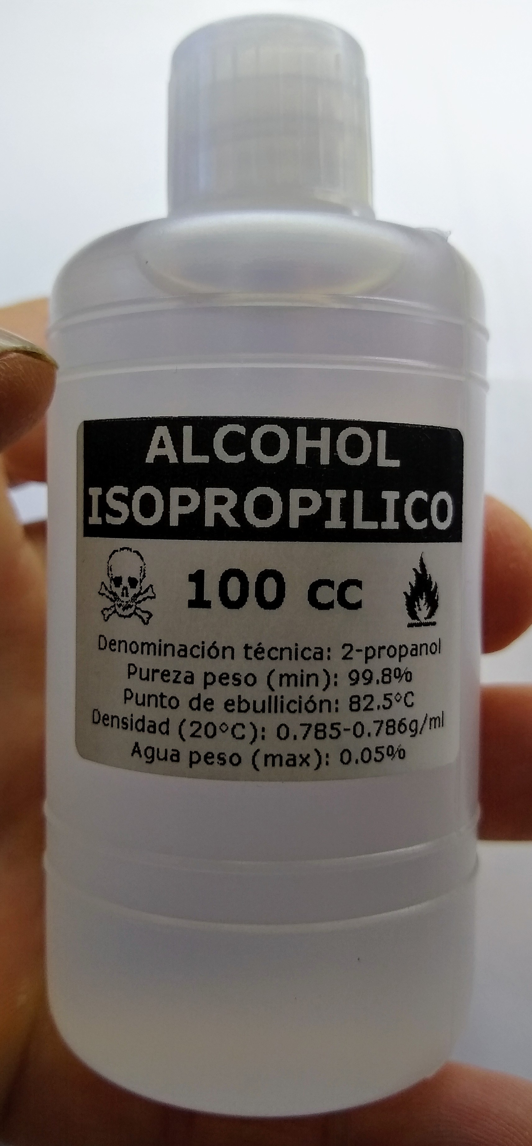 Alcohol Isopropilico De Alta Pureza Mini Botella 250cc Limpieza Electronica  Itytarg - IT&T Argentina S.A.