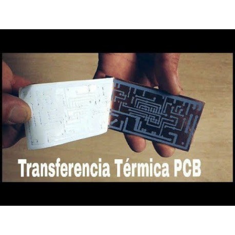 10 X Papel De Transferencia Termica Amarillo A4 Para Fabricacion De  Circuitos Impresos Pcb Itytarg