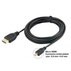 Cable Hdmi A Micro Hdmi 1.8m Para Raspberry Pi4 Itytarg