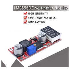 Regulador Lm2596 Display Step Down Dc-dc In 5-28v / 1.5 A 25v Out 15w Itytarg