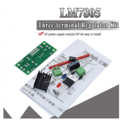 Diy Rectificador Regulador Tension Lineal Lm7805 Ac-dc Dc-dc Salida 5v Entrada Transformador 9-12vac Itytarg