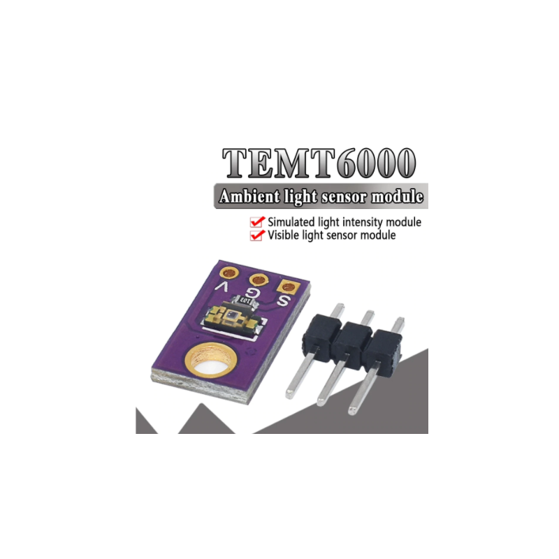 TEMT6000 - Sensor de luz ambiente