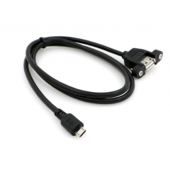 Cable Extension Usb 2.0 Macho Micro Usb A Usb Tipo A Hembra Chasis 50cm Itytarg