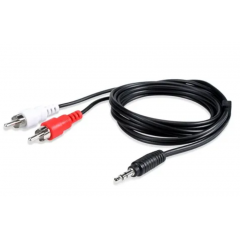 Cable Audio Auxiliar Rca Doble A Plug 3.5 Stereo Itytarg