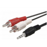 Cable Audio Rca Doble A Plug 3.5 Stereo Itytarg