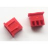 Lote 25  X Conector Rojo Housing Xh2.54 Hembra 3pin  Pitch 2.54mm Js-2001-03  Itytarg