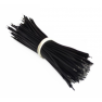 Lote 50 X Cables Patch 10cm Negro Arduino Itytarg