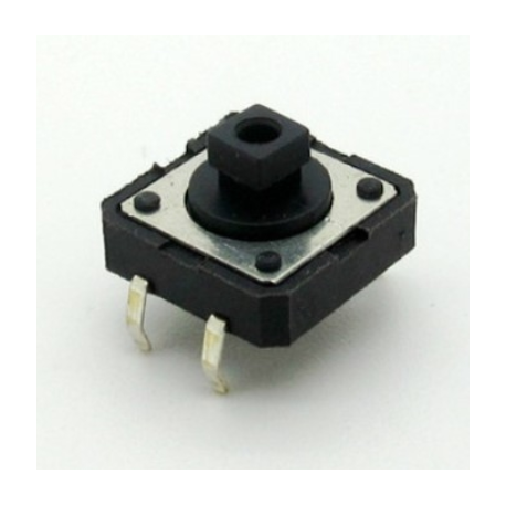Lote 10 X Tact Switch Pulsador B3f4055 12*12*7.3mm Itytarg
