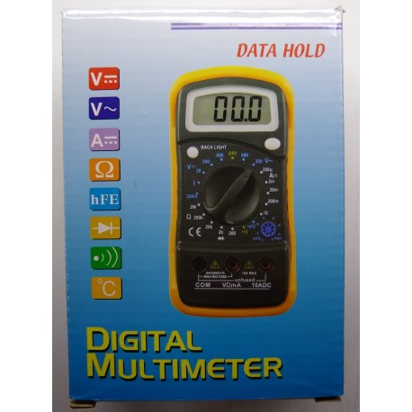 Tester Multimetro Digital Unit-t Dt-830l Dt830l Con Buzzer Itytarg