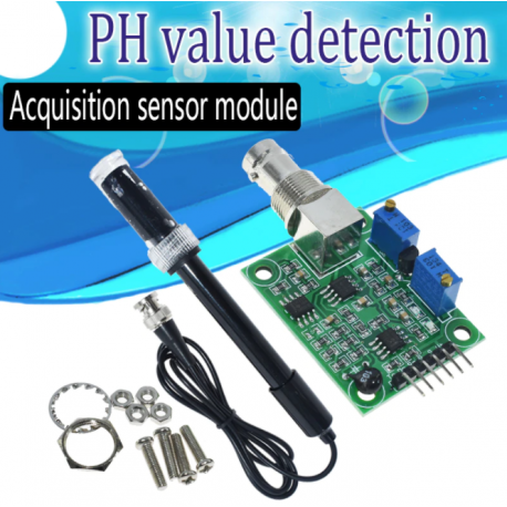 Ph Meter Sensor Peachimetro Ph-4502c Bnc Itytarg