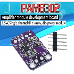 Pam8302a Amplificador Audio Mono 2.5w 5v Itytarg