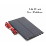 Panel Solar 5.5v 291ma  1.6w Cnc150x86mm C/cable 90cm Itytarg