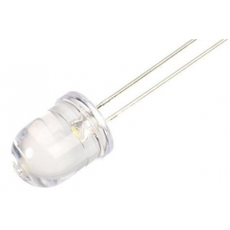 Lote 10 X Led 10mm Amarillo Water Clear Itytarg