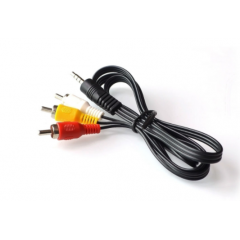 Cable Audio Stereo + Video Conector Rca Plug 3.5  Itytag