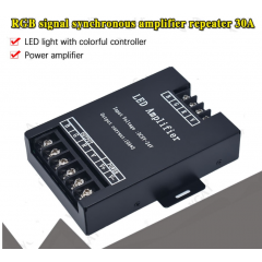 Amplificador Rgb 30a (3x10a)  5v A 24v Metalico Itytarg