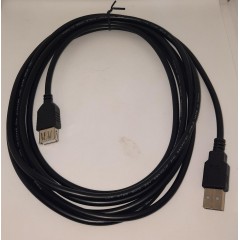 Cable Extension Usb 2.0 A/a Macho Hembra 3m Alta Calidad Itytarg