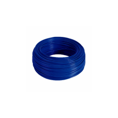 Rollo Cable Azul 5 Metros 0.25/0.35mm Unipolar Multifilar Cobre Ityt