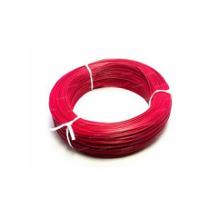 Rollo Cable Rojo 2.5 Metros 0.25/0.35mm Unipolar Multifilar Cobre Ityt