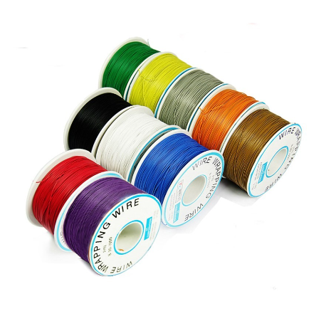 Rollo 300m Cable Violeta  Wire Wrapping  30 Awg Itytarg
