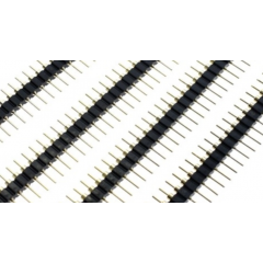 Tira Pines Macho Macho 1x40 Fraccionable Pin Torneado 2.54mm Generico Itytarg  Itytarg