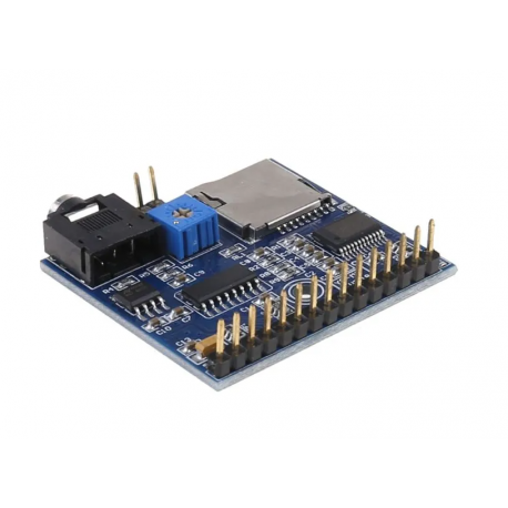 Reproductor Mp3 Audio Tarjeta Microsd Amplificador Control Puerto Serie Itytarg