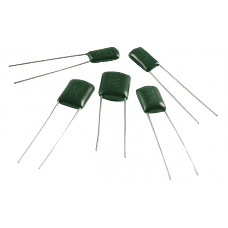 Lote 25 X Capacitor Mylar Poliester 2.7nf 2n7f X 100v Itytarg