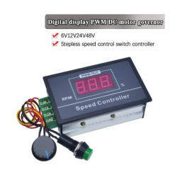 Control Velocidad Motor Pwm 30a 6v A 48v Gabinete Itytarg