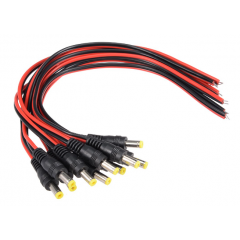 Cable Plug Dc Macho 5.5 X2.1mm 29cm A Cable Para Alimentacion Itytarg