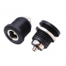 Lote 10 X Conector Dc022d 5521 Dc Jack Panel 5.5x2.1mm Con Tuerca Itytarg